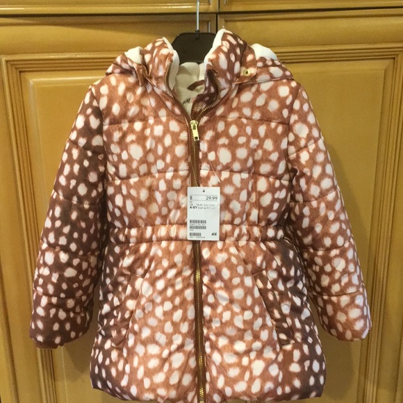 H&M Other - Girls NWT winter coat size 4/5